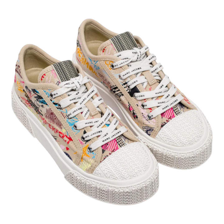 Marc jacobs The Punk Scribble Sneaker Multicolor Women 2S6FSN001F68