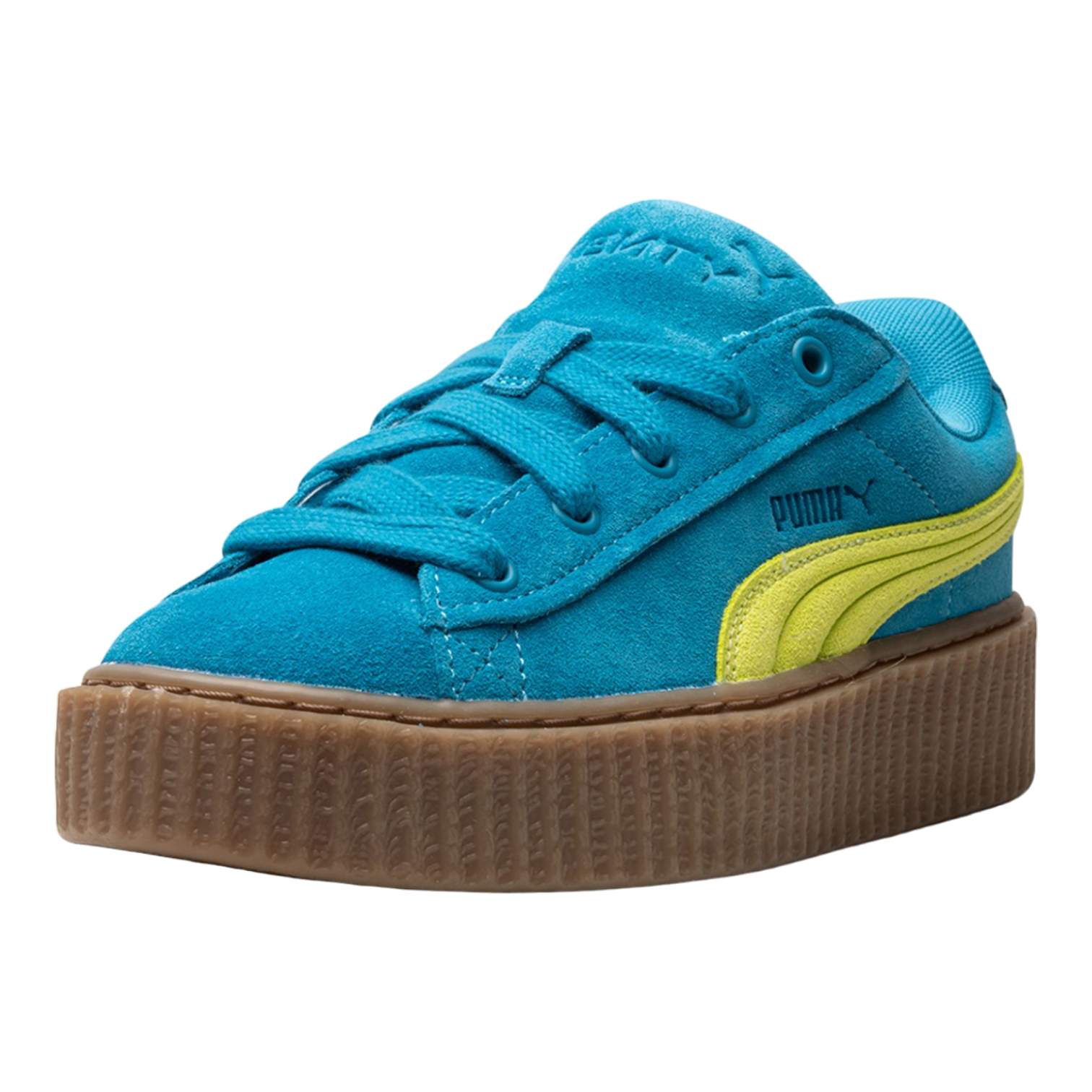 Puma x Rihanna Fenty Creeper Phatty WNS Blue Neon 399332 02