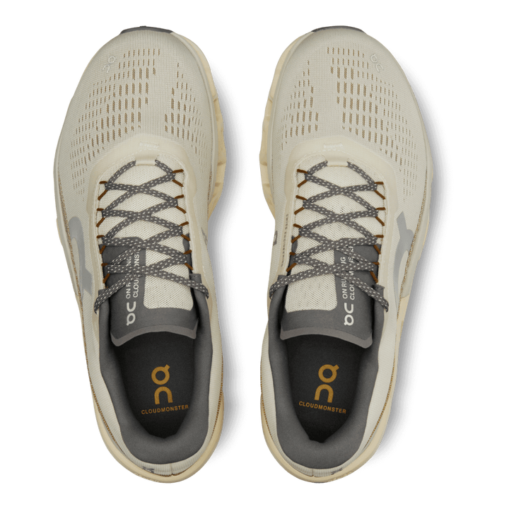 On Cloudmonster 2 Cream/Ice - Men's Max-Cushioned Running Shoes