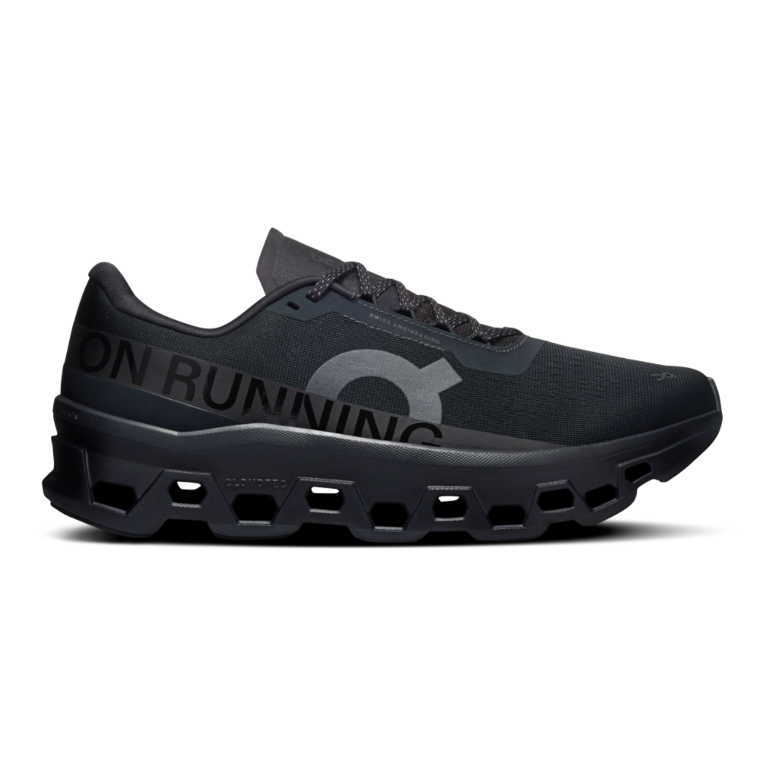 ON Running Cloudmonster 1 \'Black\' 3MF30741043 BRAND NEW MENS SIZE 11 On Cloudmonster Mens Running Shoes Black Black 3MF30741043  main image 3
