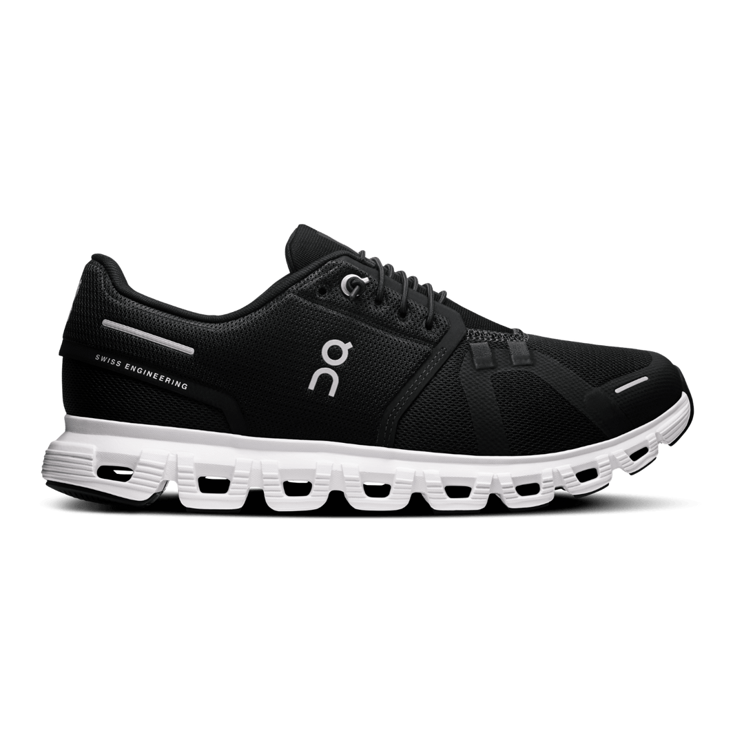 On Cloud 6 Black/White - Women's Sneakers