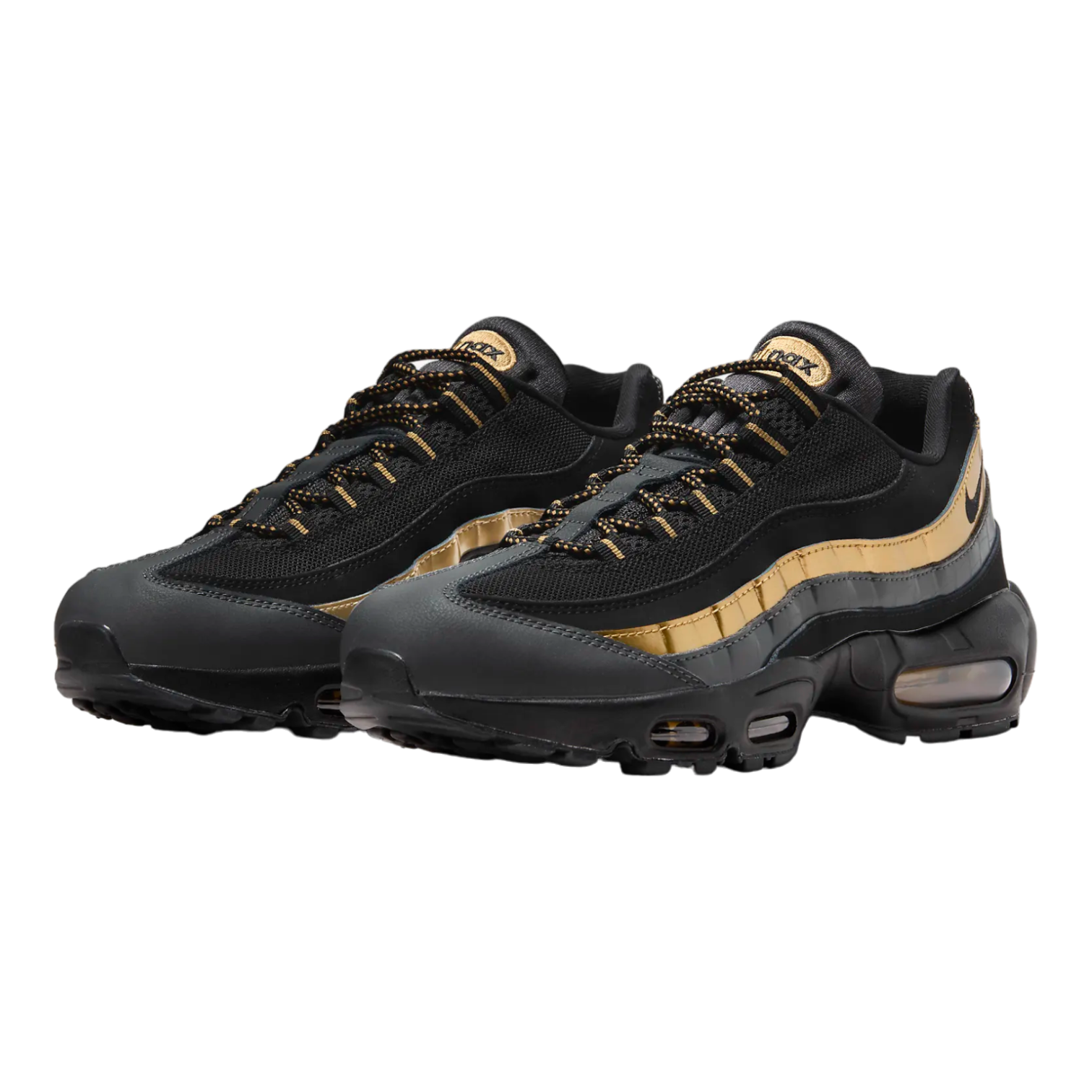 Nike Air Max 95 Premium Black Gold 538416 007