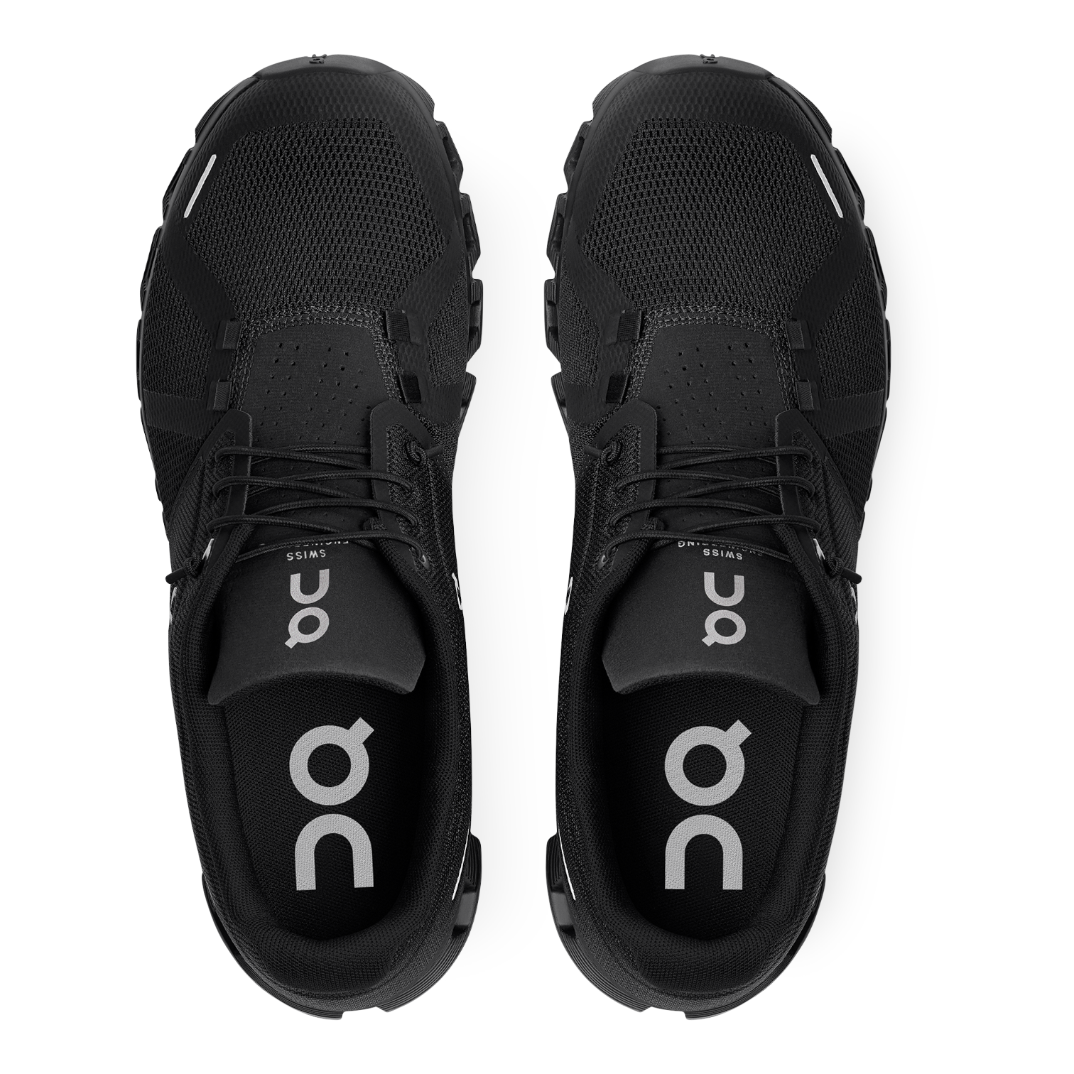 美品 オン ON CLOUD5 27.0 ALL BLACK 59.98986 On Cloud 5 All Black - Men's Lightweight Cushioned Sneakers