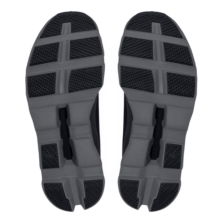 On Cloudmonster Black/Magnet - Women's Max-Cushioned Running Shoes