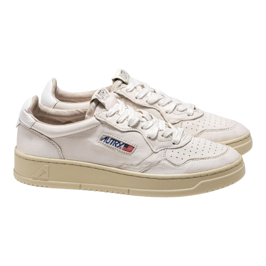 スニーカー AUTRY Men Sneakers AULM WHITE Autry Medalist Low White - Men's Vintage-Inspired Sneakers