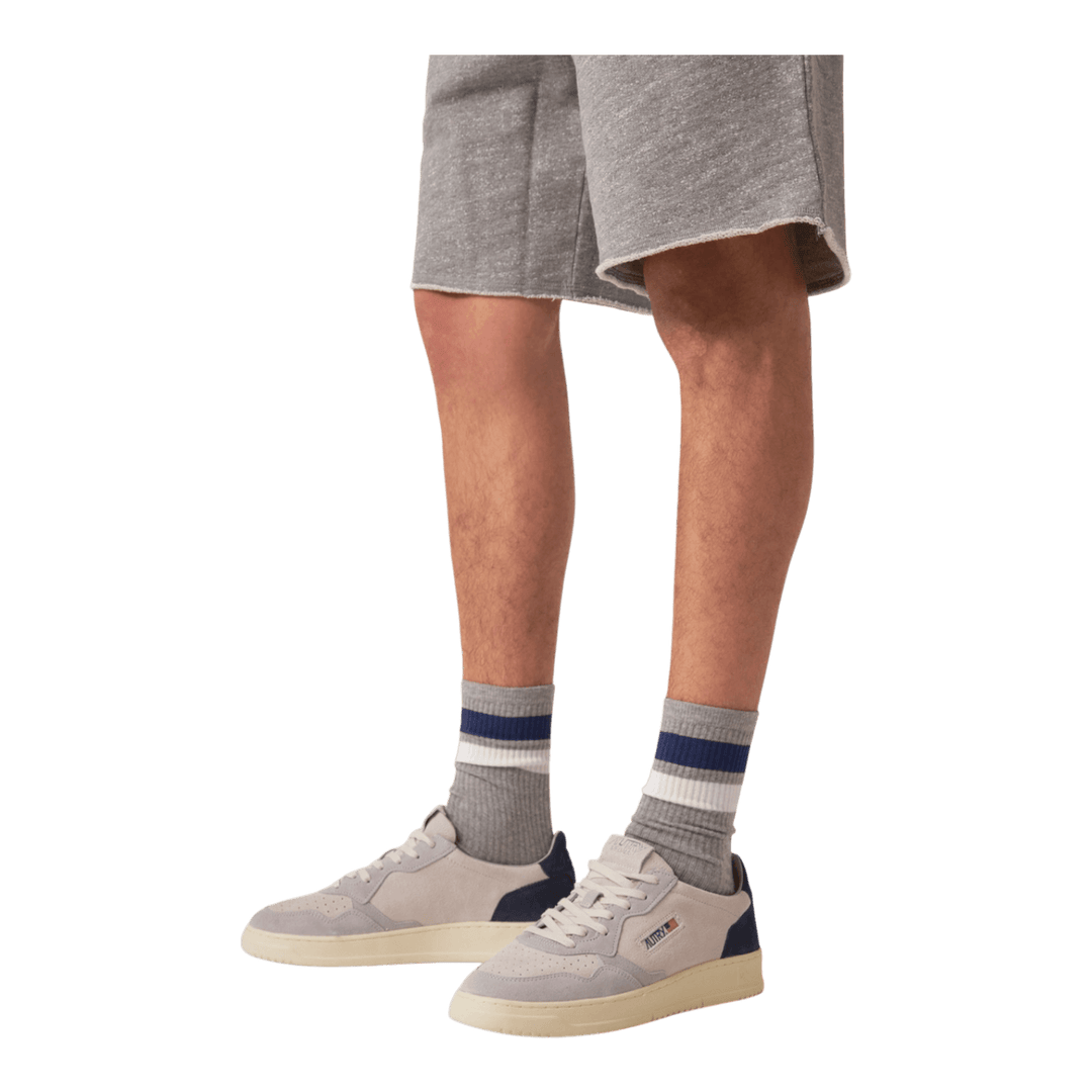 Autry Medalist Low Grey AULM-TS03 - Men's Vintage Suede Sneakers Autry Medalist Low Grey AULM-TS03 - Men's Vintage Suede Sneakers