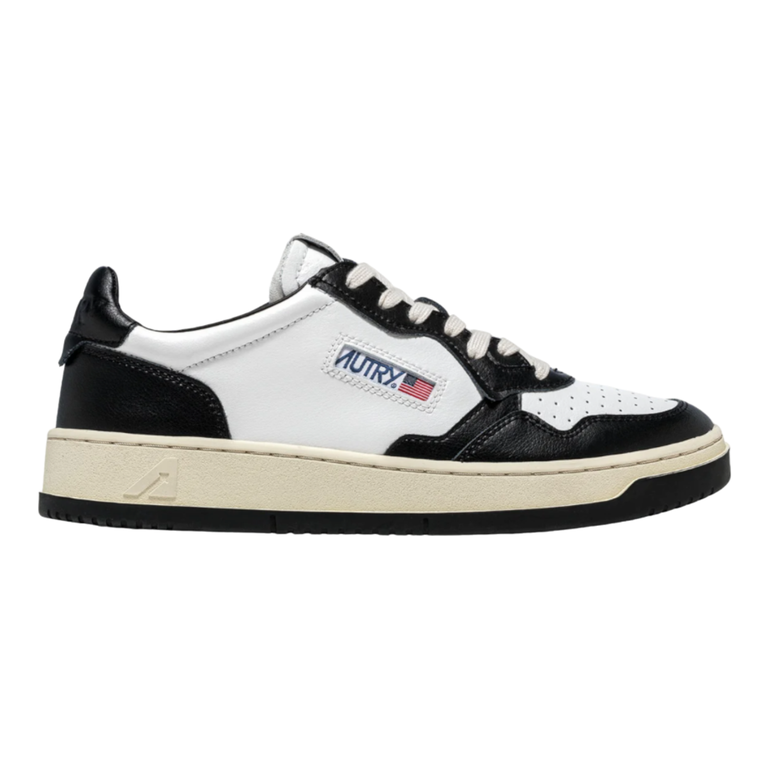 Autry Medalist Men's Low Sneakers - Classic Black & White Autry Medalist Men's Low Sneakers - Classic Black & White