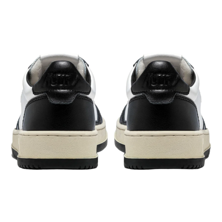 Autry Medalist Men's Low Sneakers - Classic Black & White