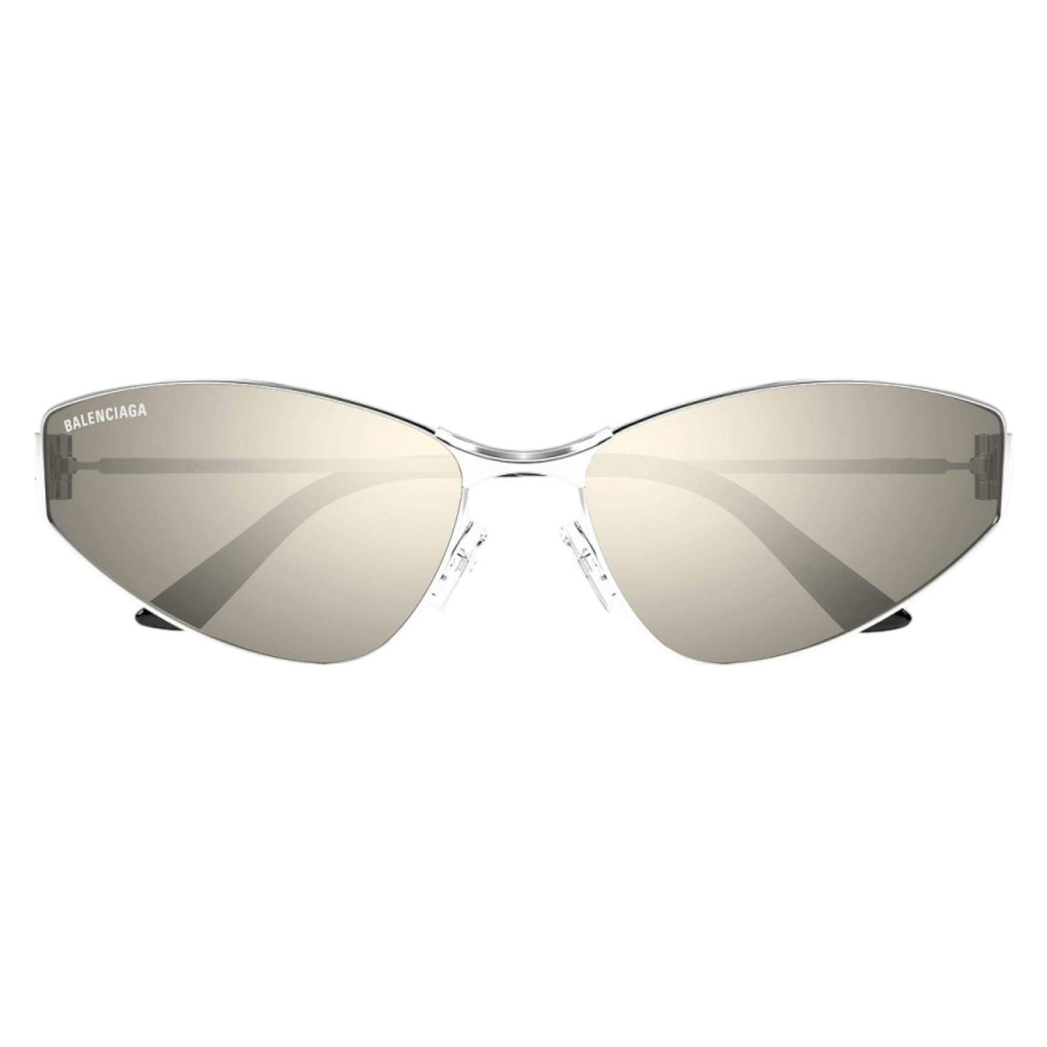 Balenciaga Sunglasses Women New Balenciaga Women Black Square Sunglasses BB0307SA-001 Grey  main image 3