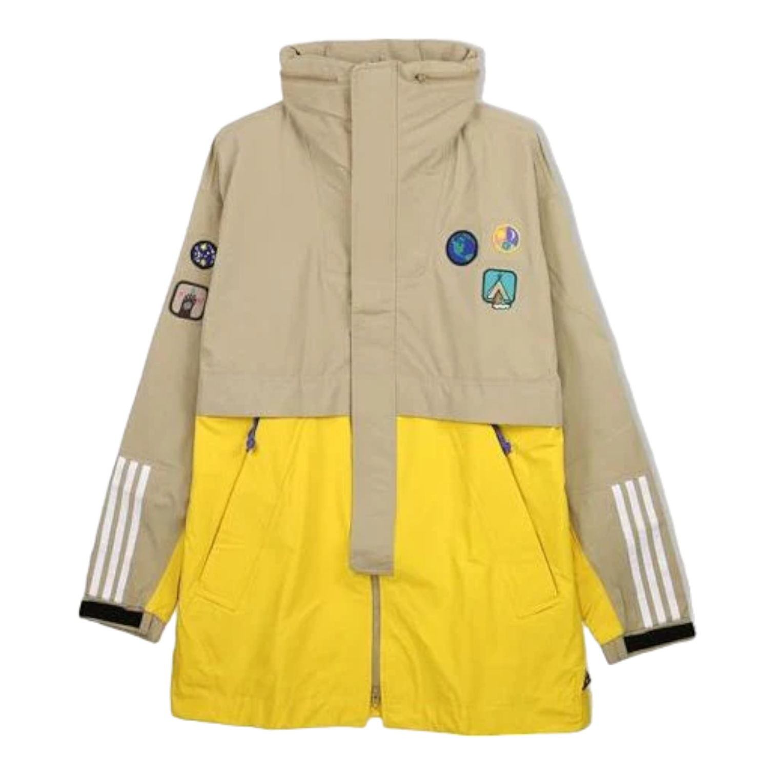 adidas Originals x Pharrell Williams Crossover embroidered Jacket Kh