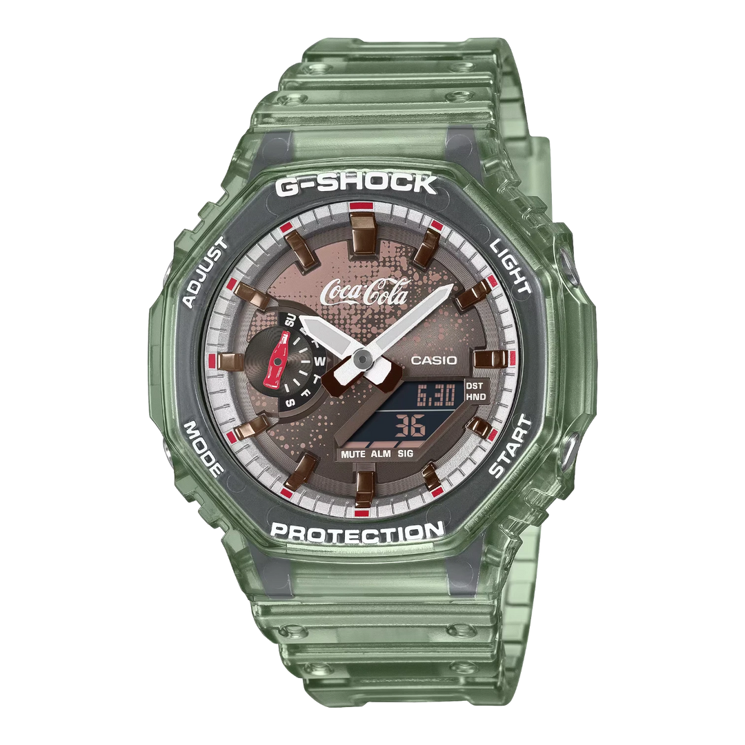 時計 Casio G-Shock x Coca-Cola GA-2100CC-3AJR Casio X Coca Cola Watch GA2100CC-3A