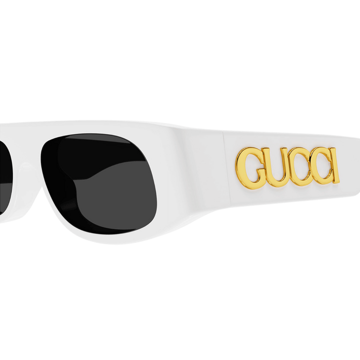NEW GUCCI SUNGLASSES WHITE GREY WOMEN EYEWEAR GUCCI GG1771S 002 Gucci GG1771S White/Grey (002) Sunglasses | eBay main image 4