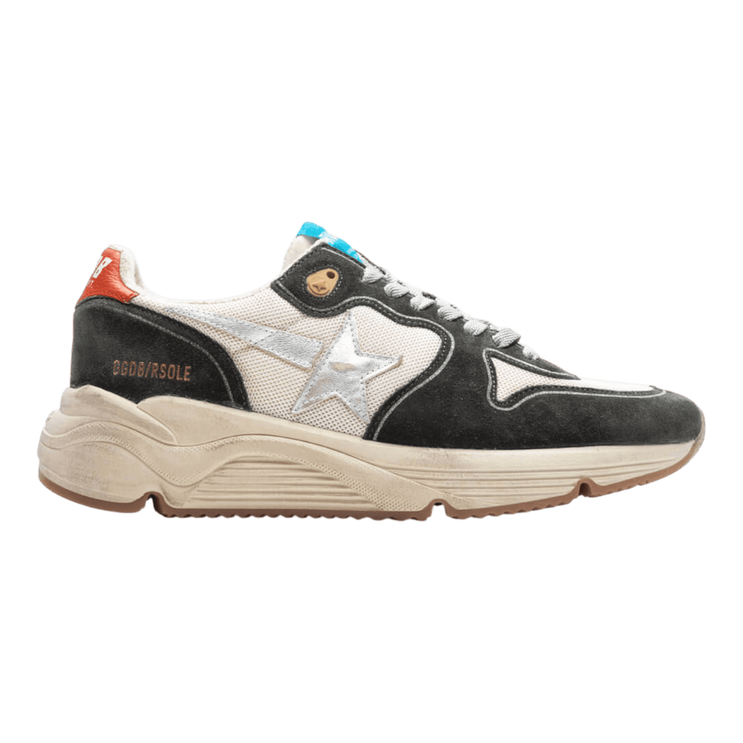 Golden Goose Running Sole Net Toe Box and Upper Suede Toe