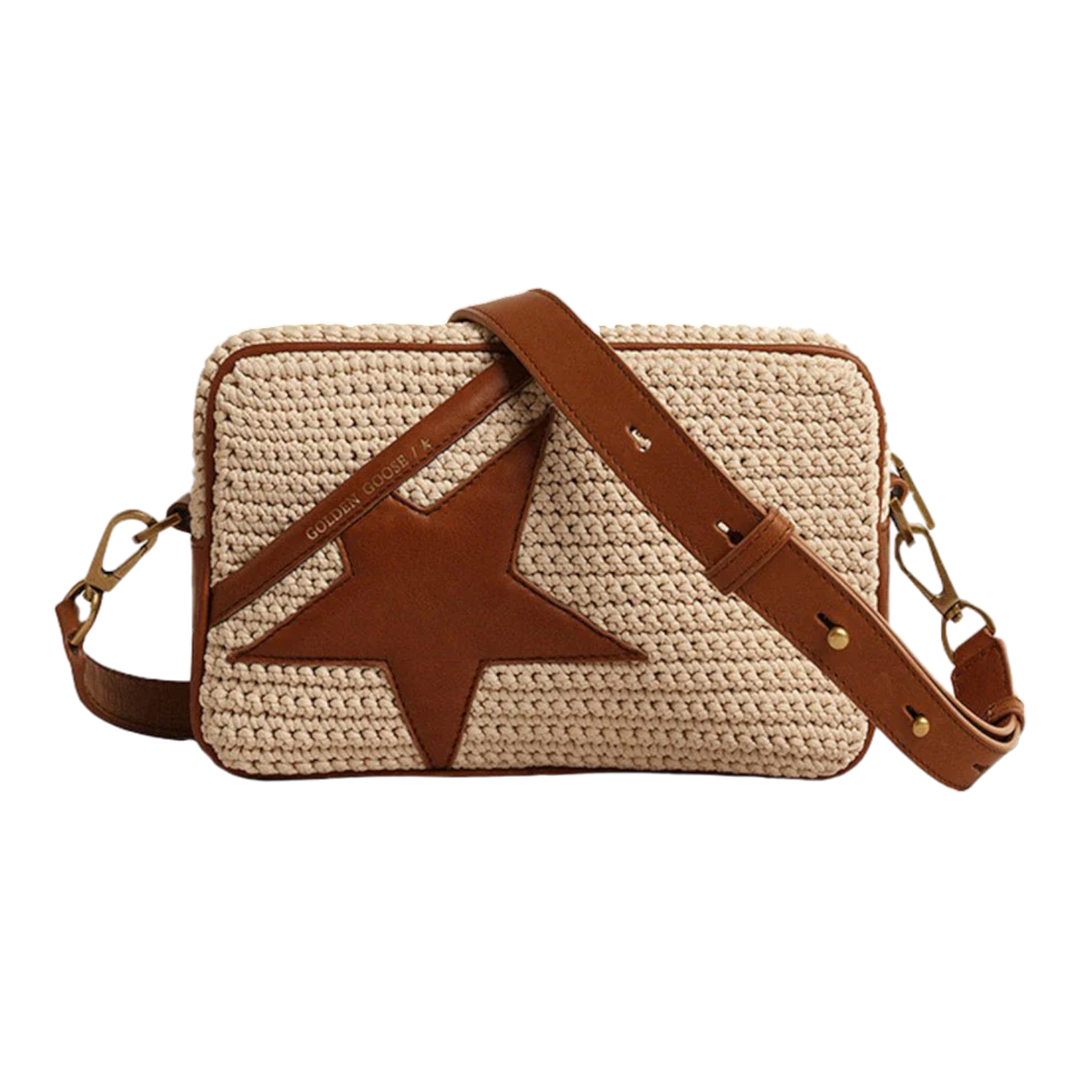 Golden Goose Star Bag Crotchet Body and Leather Shoulder GWA00375.A000510.15400