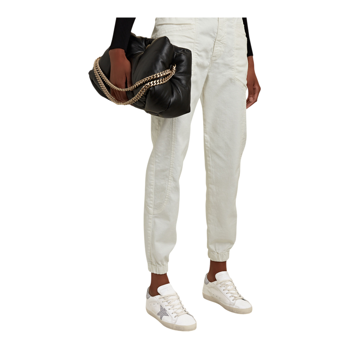 Golden Goose Superstar Leather Upper Crystal Star White