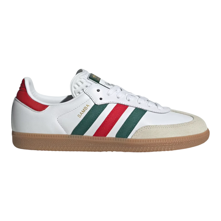 adidas Samba OG Cloud White/Better Scarlet/Team Dark Green  display picture 3