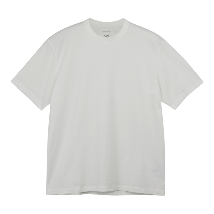 Tシャツ・カットソー Y-3 FW25 White cotton t-shirt (KB2607 COREWHITE) y3 t-shirt many-3 short sleeve tee - kb2607 core white Talla S