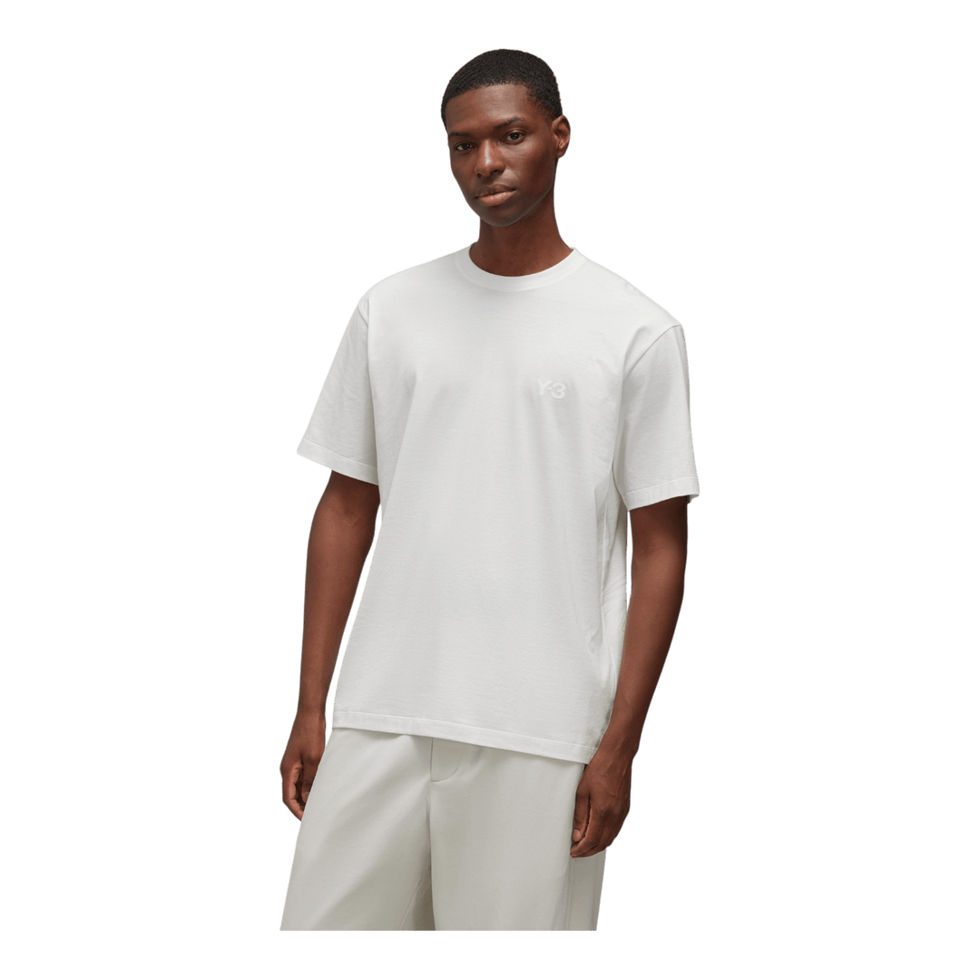 Tシャツ・カットソー Y-3 TSHIRT (JD9829) Y-3 Regular Short Sleeve Tee White - Minimalist Cotton T-Shirt