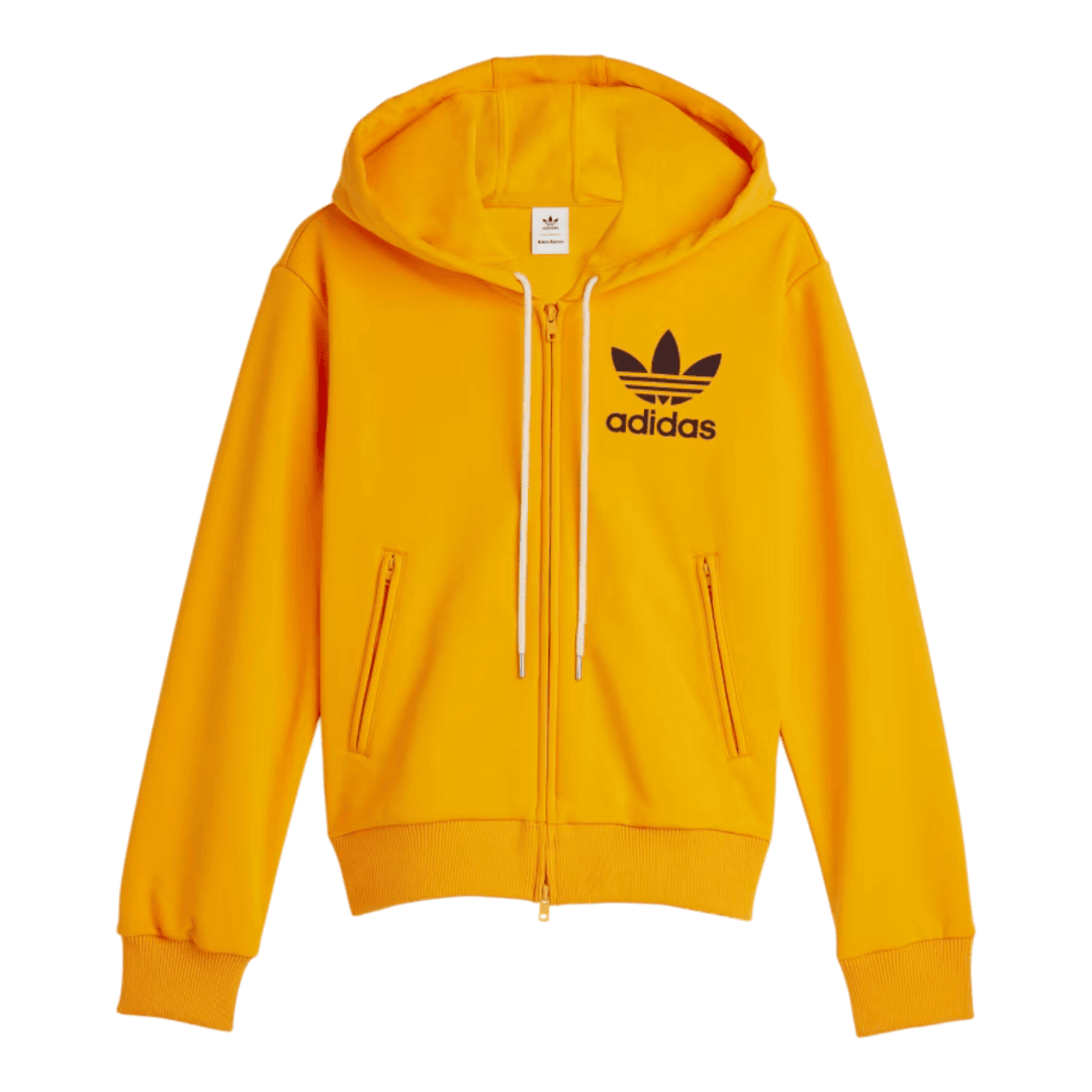パーカー・フーディ ADIDAS X WALES BONNER | WB TRACK HOODIE ORANGE JJ2938 UNISEX adidas Wales Bonner Track Hoodie Orange For Men JJ2938
