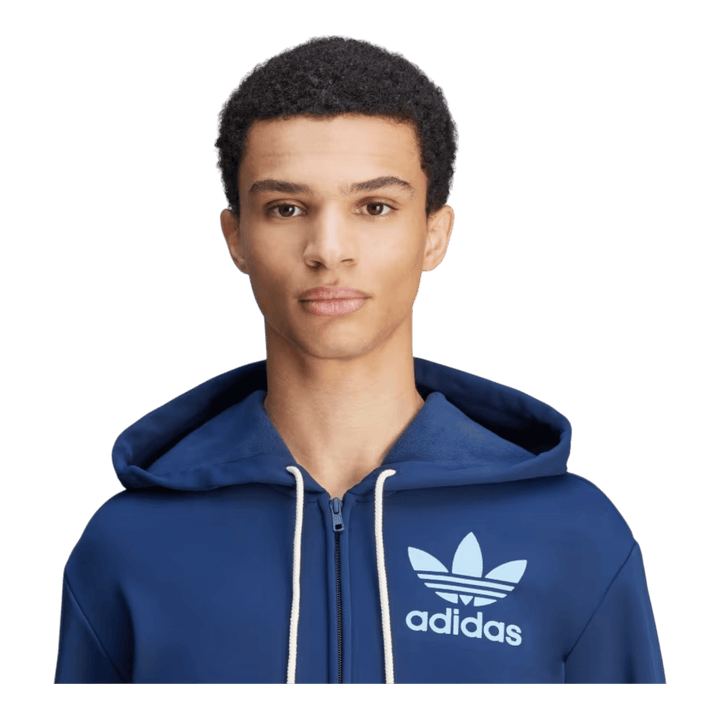 adidas Wales Bonner Track Hoodie Collegiate Navy For Men JJ2939