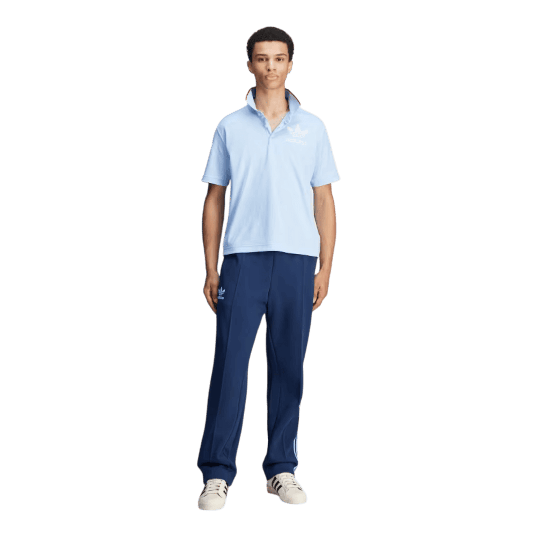 adidas Wales bonner Polo Glow Blue For Men JJ2943