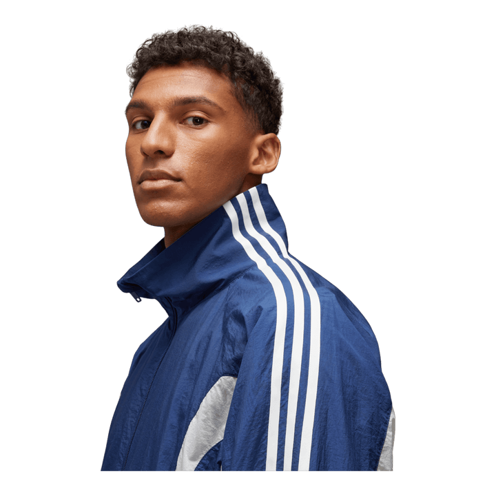 adidas Y-3 3-Stripes Nylon Shell Jacket Dark Blue JM7788 - Men's