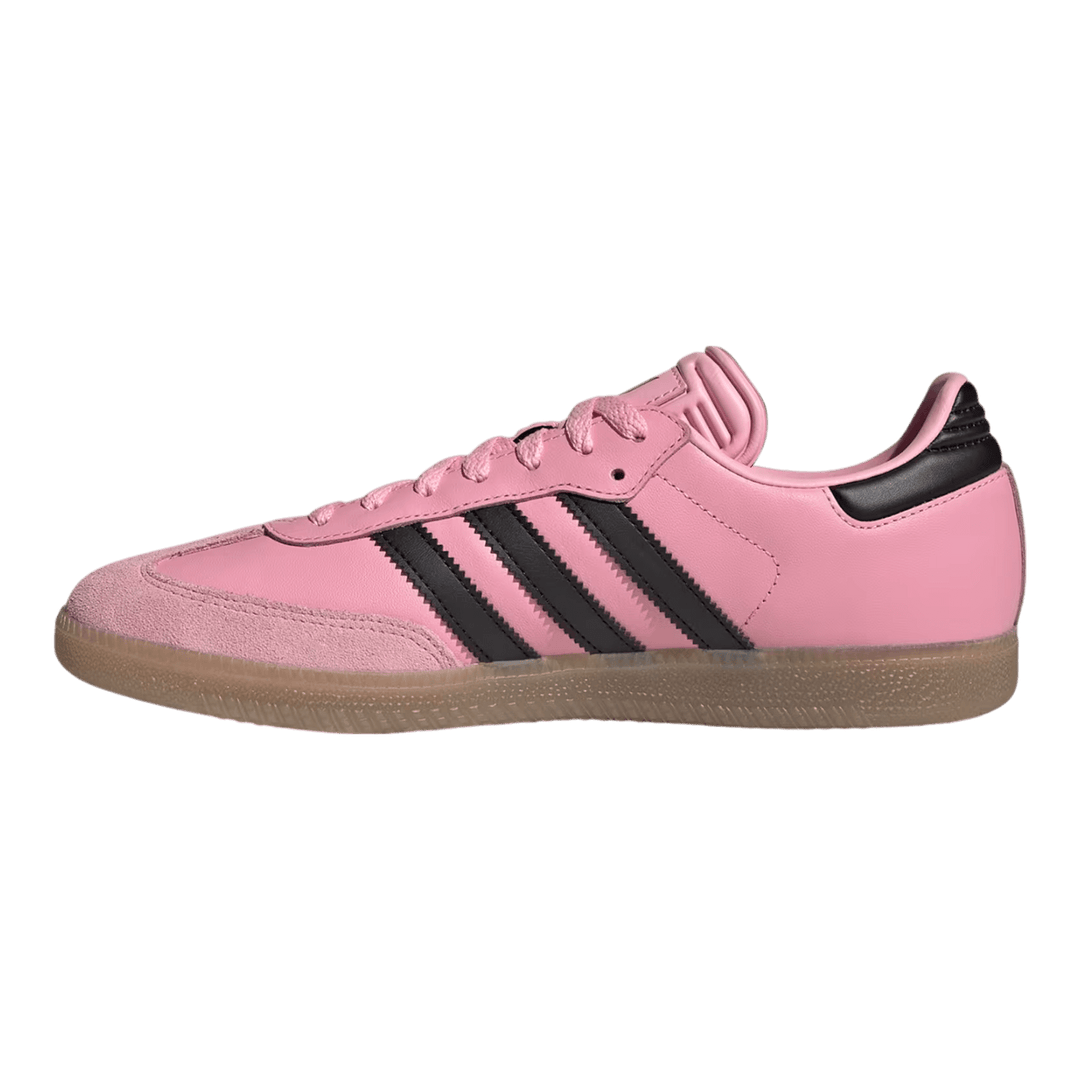 Men's Adidas x Lionel Messi x Samba - Black/Light Pink/Gum
