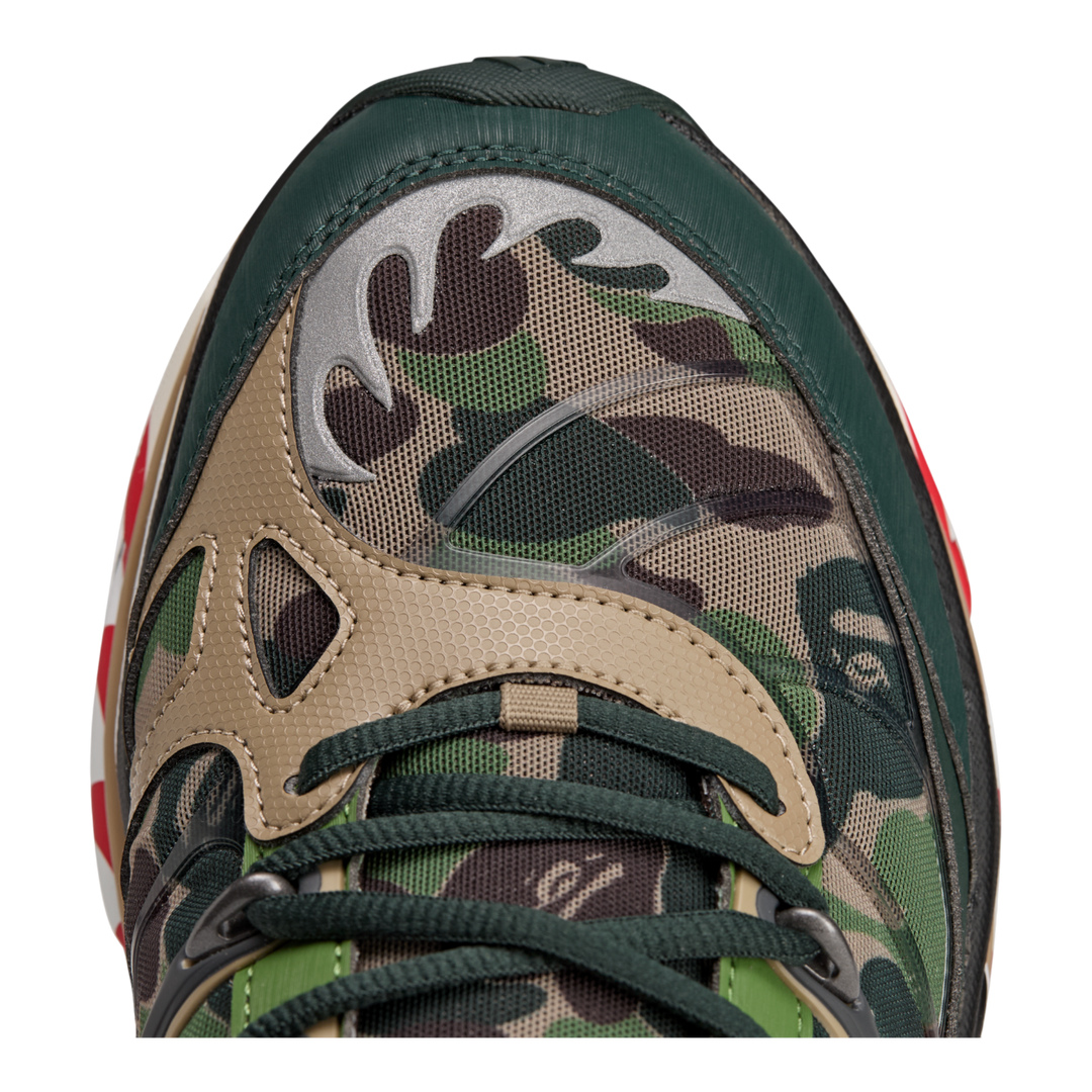 adidas × BAPE Adistar HRMY BAPE® Sneakers Green/Camo KJ8850  display picture 1