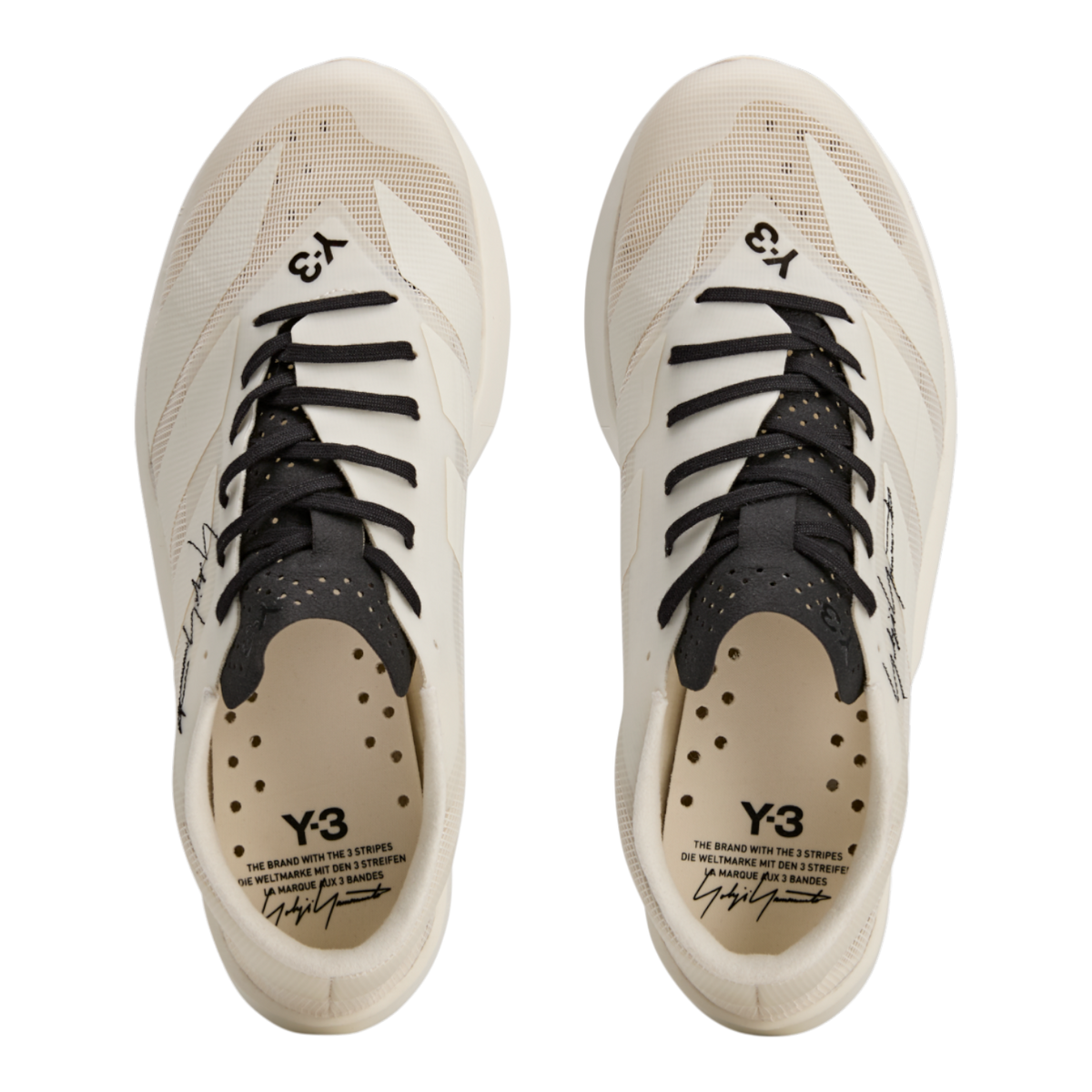 adidas Y3 Adizero RC6 Off White/Black Men KK3655
