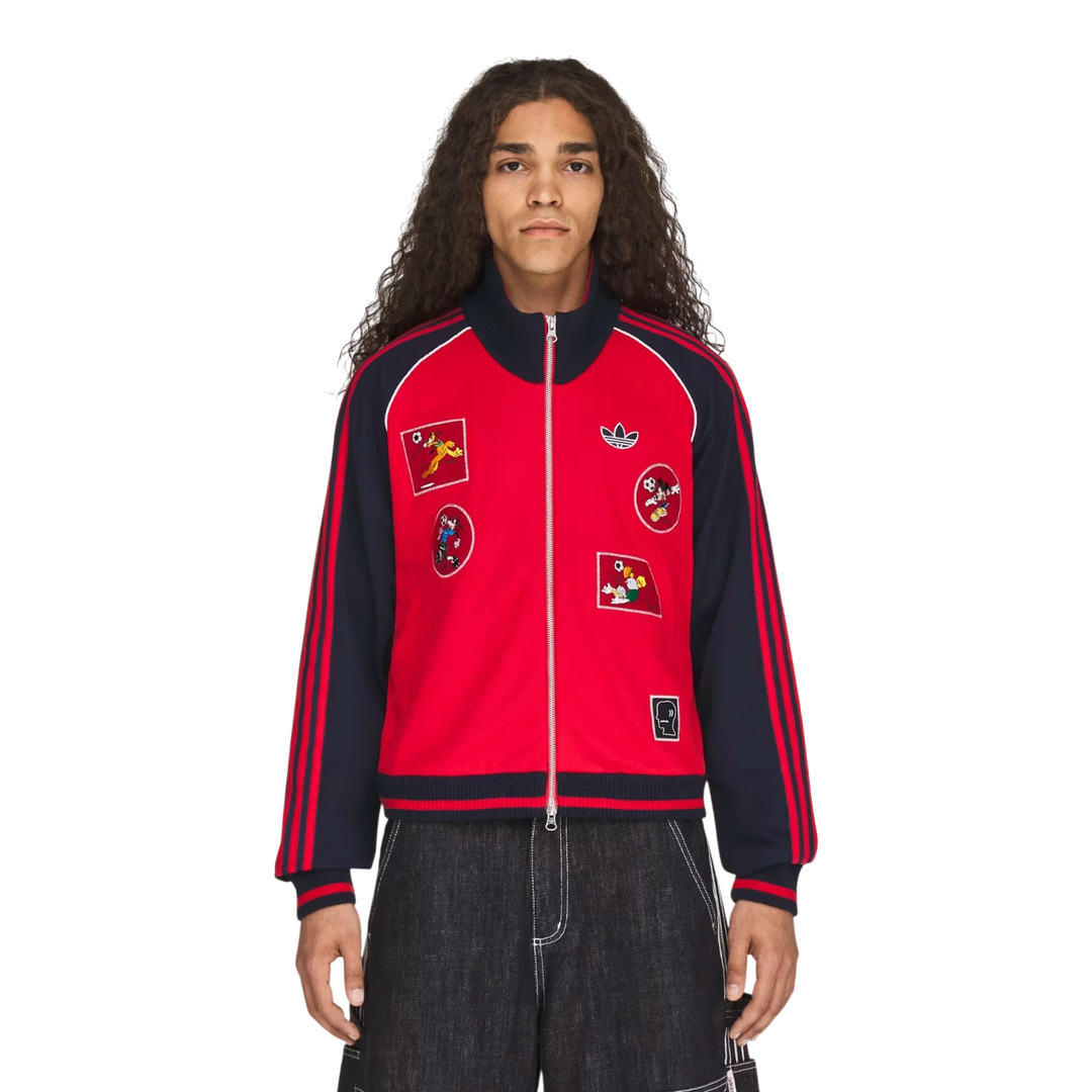 adidas Brain Dead Track Top Better Scarlet Men KR5176