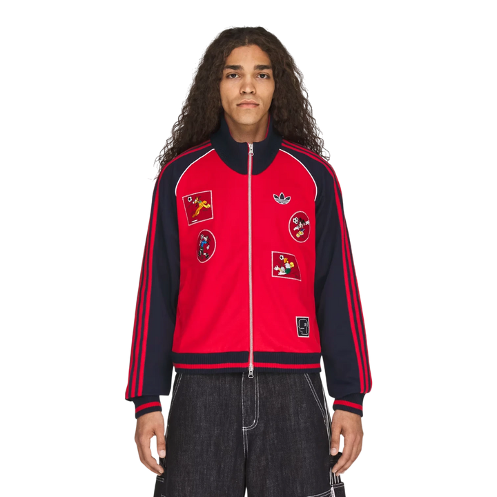 adidas Brain Dead Track Top Better Scarlet Men KR5176