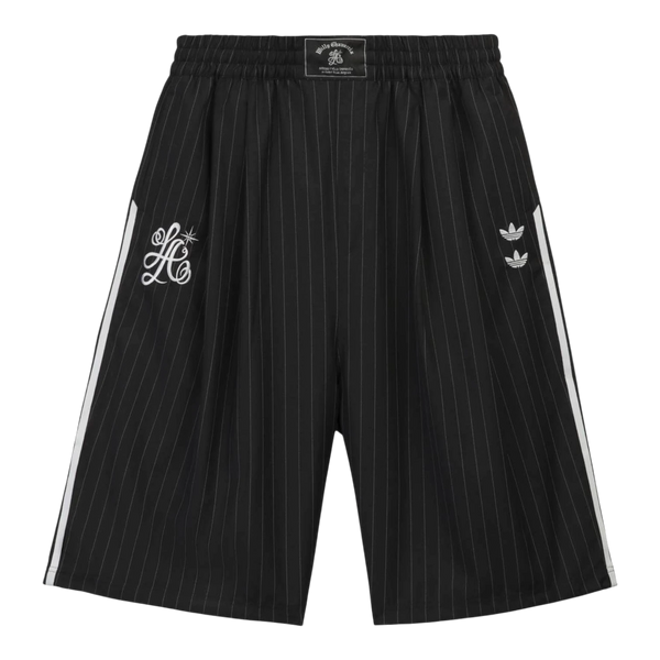 adidas x Willy Chavarria Chavarria Pinstripe Long Short Black/White KV