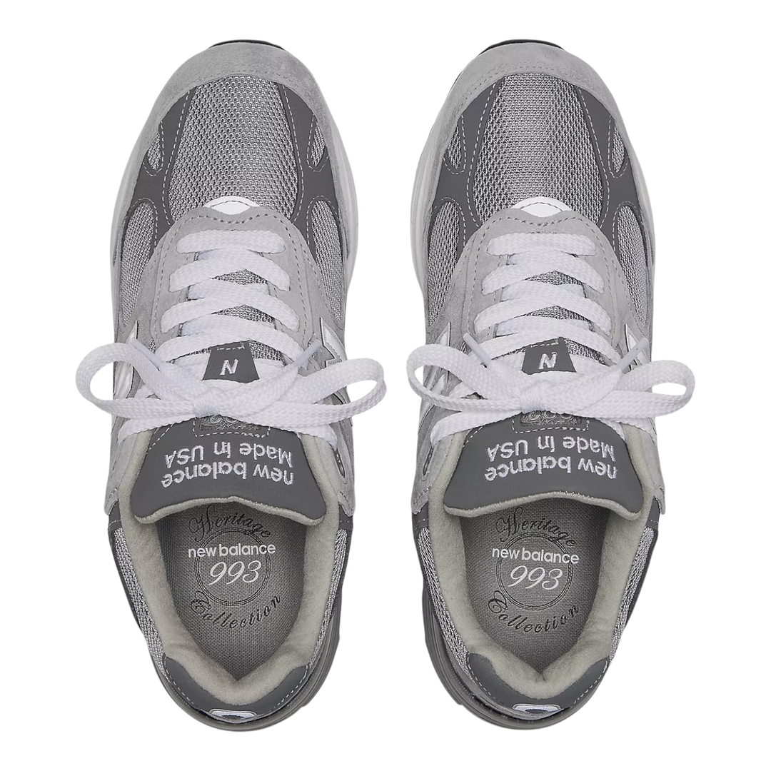 New Balance Made in USA 993 Grey/White Men MR993GL New Balance Made in USA 993 Grey/White Men MR993GL