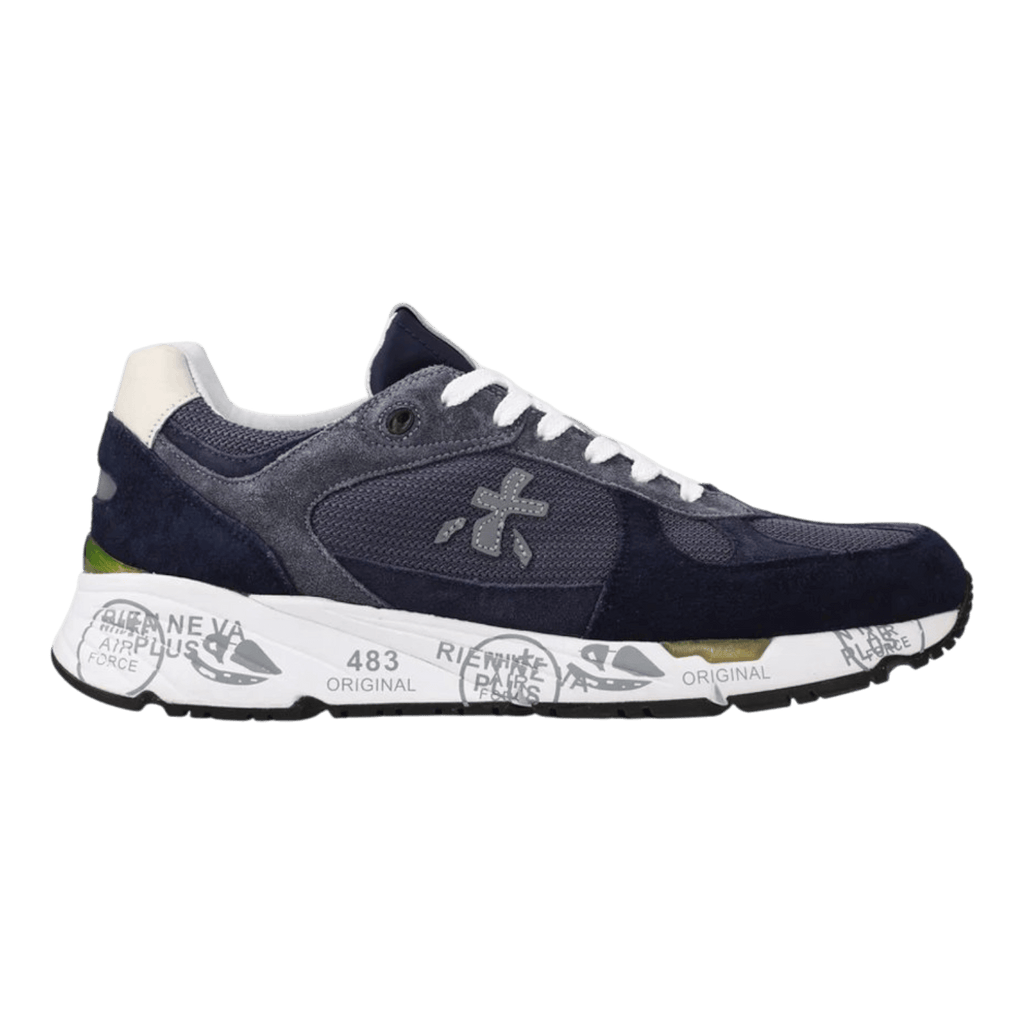 スニーカー Premiata MASED SNEAKERS Premiata Mase-6626 Blue for Men