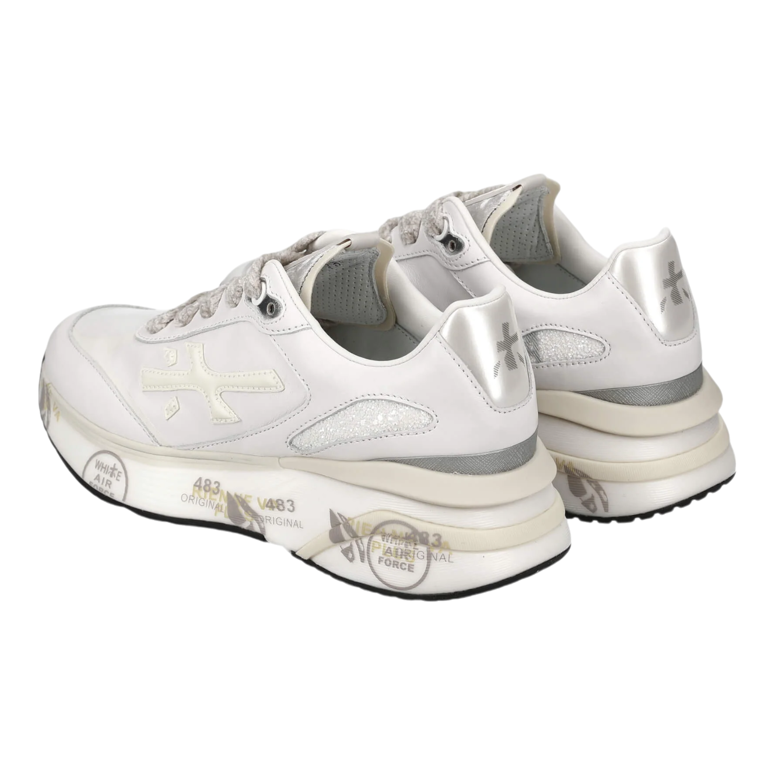 Premiata White Moe Run D 6989
