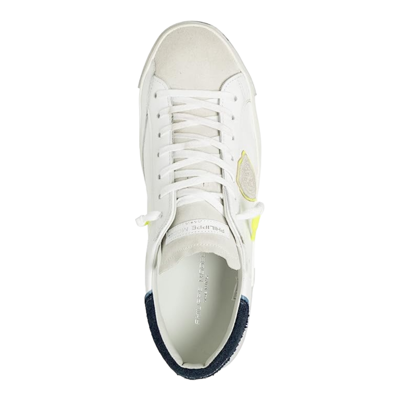 PRSX Man: Mid White Sneakers