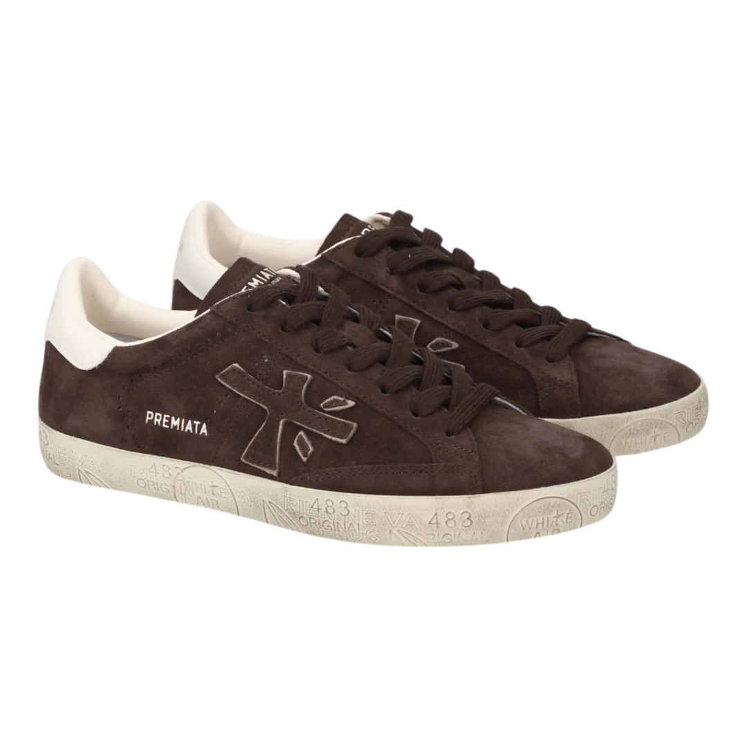 Premiata Steven-7897 Men Dark Brown