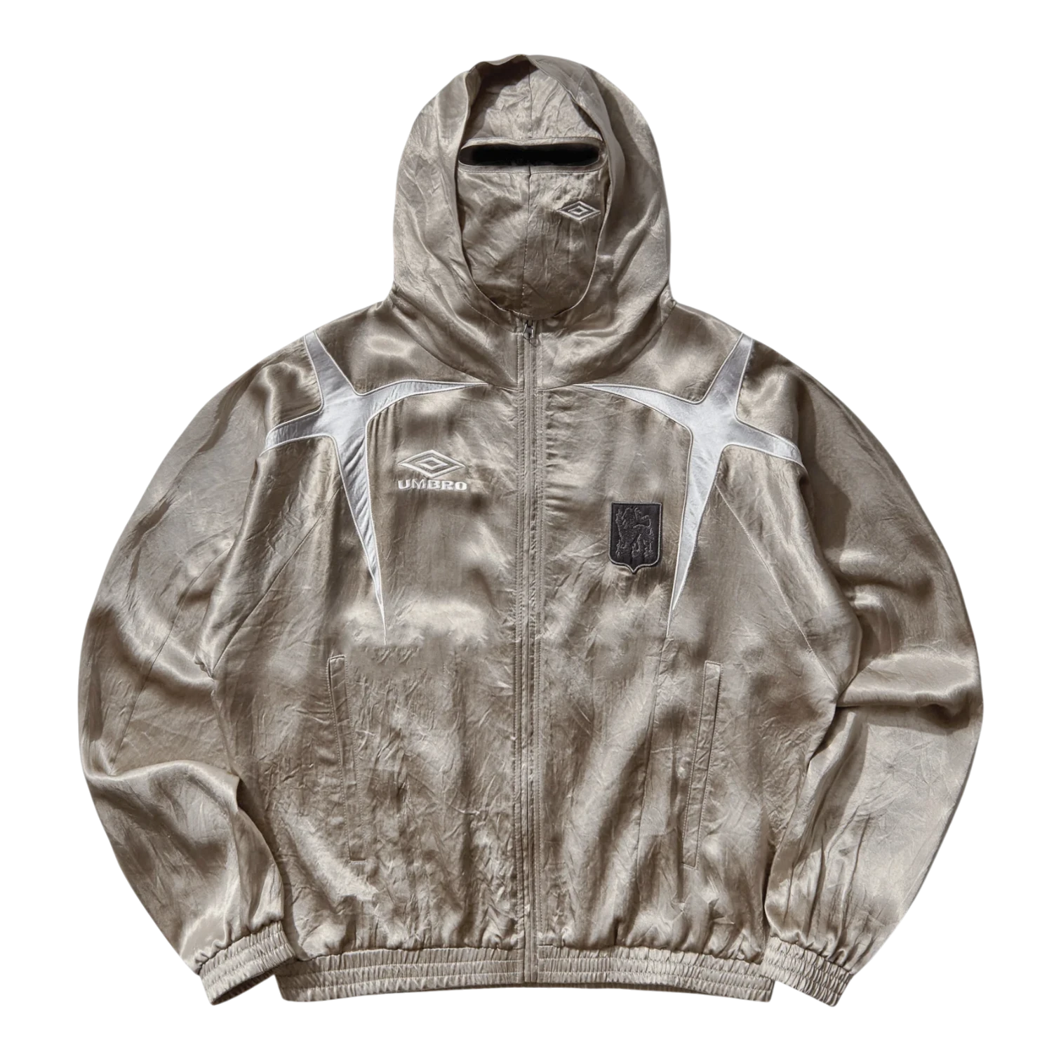 Umbro Satin Jester Track Jacket Silver Pear Men UBMW0511FA335