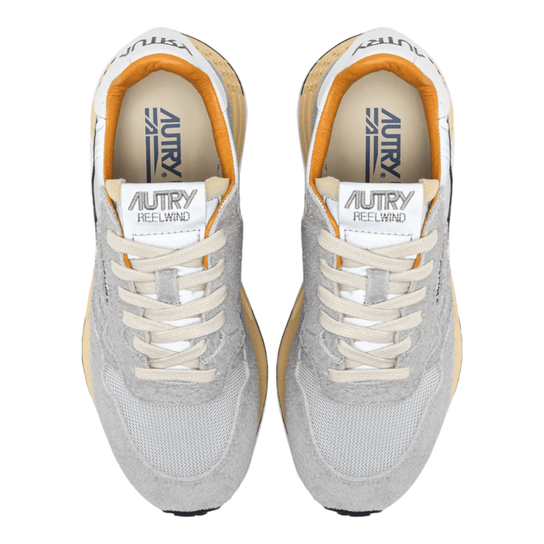 ［大人気！］AUTRY スニーカー WWLMRL04 Autry Reelwind Low Man Sand Cracked Leather and Nylon WWLM-RL04