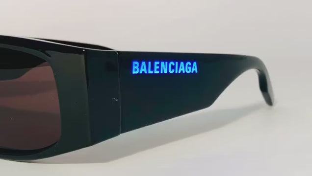 Balenciaga Unisex LED Sunglasses Injection BB0100S-001 Balenciaga Unisex LED Sunglasses Injection BB0100S-001