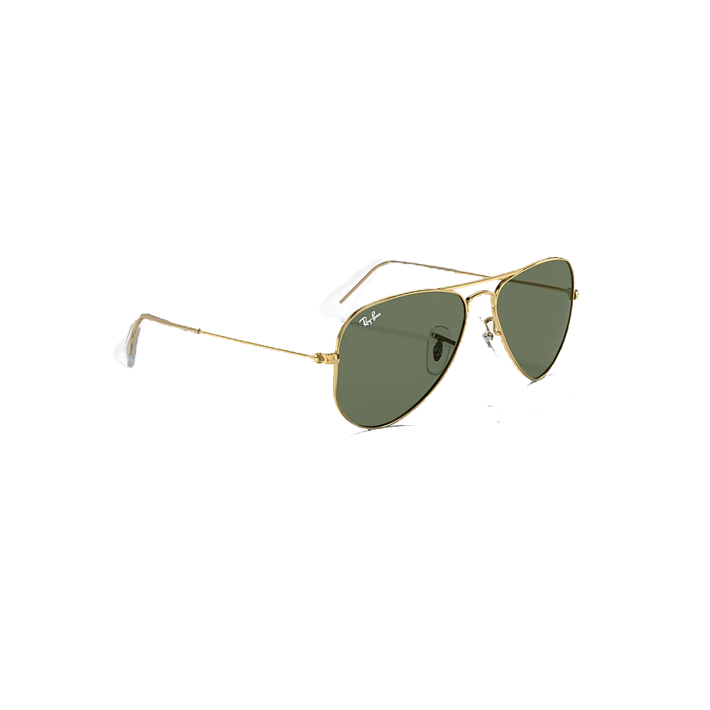 Ray Ban Aviator Junior Gold Green 0RJ9506S 223 7150