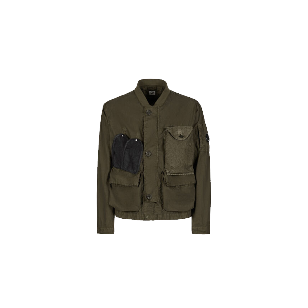 C.P. Company Outerwear Short Jacket Ivy Green Men 14CMOW219A006233G-68 C.P. Company Outerwear Short Jacket Ivy Green Men 14CMOW219A006233G-68