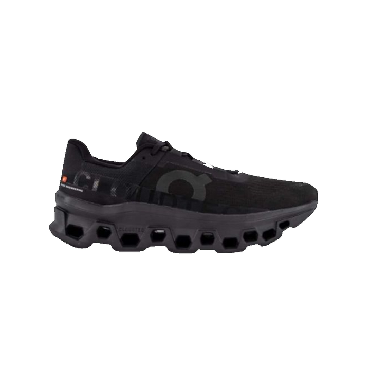 On Cloudmonster 61.99025 All Black Speedboard Men Running Shoes US7.5-13
