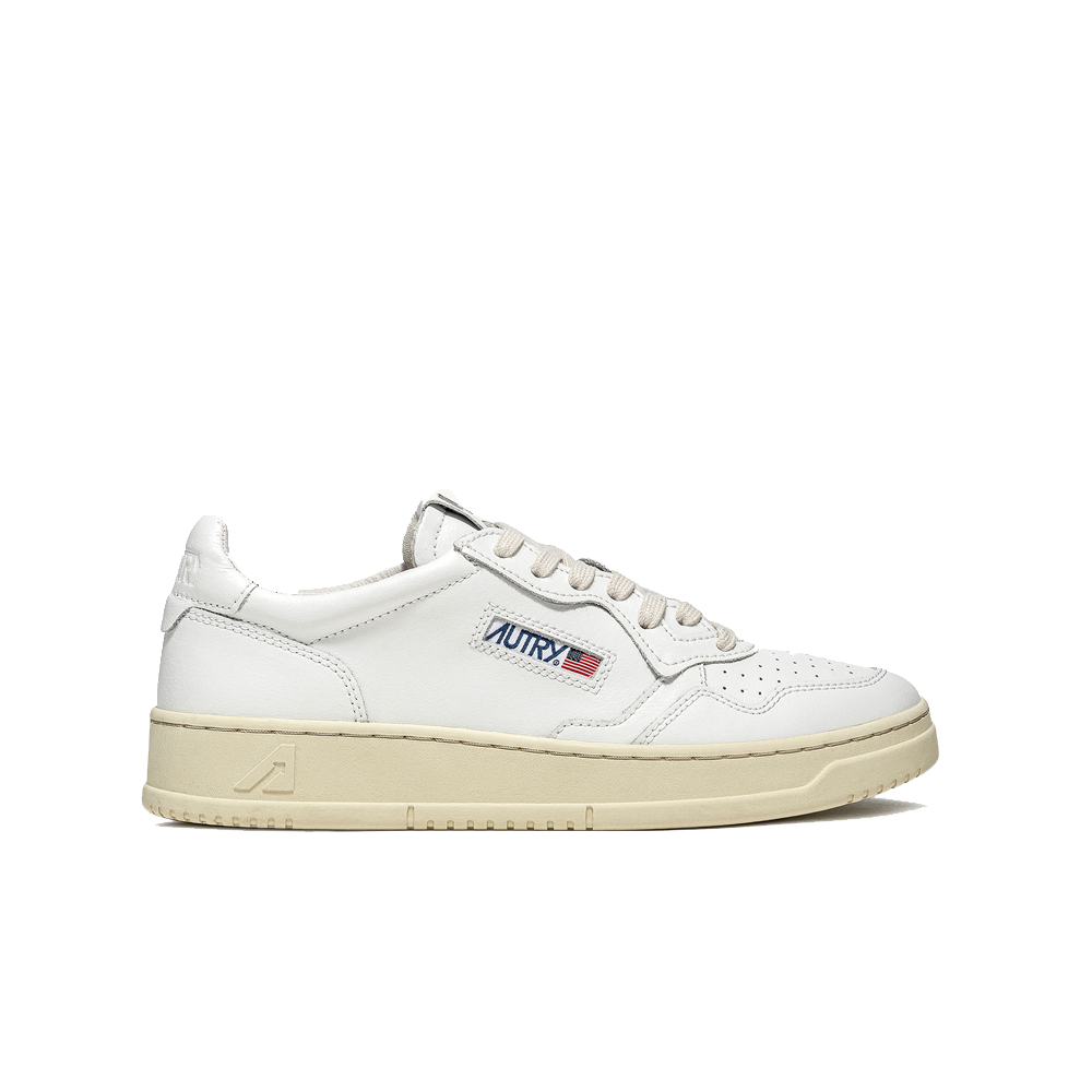 スニーカー AUTRY Men Sneakers AULMLL15 White Autry Medalist Low Sneakers In White Leather