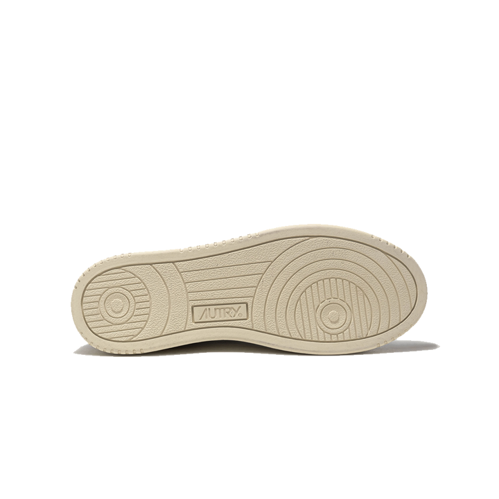 Autry Medalist Low Sneakers in Suede and Leather White Autry Medalist Low Sneakers in Suede and Leather White