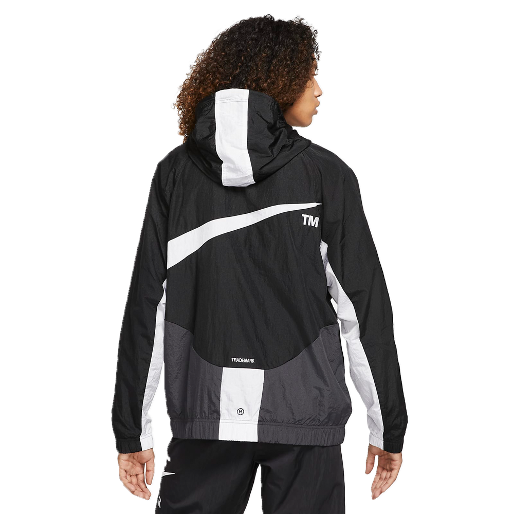 como el desayuno lanzadera Desear Nike Sportswear Swoosh Woven Lined Jacket Black/White Men DD5967-010