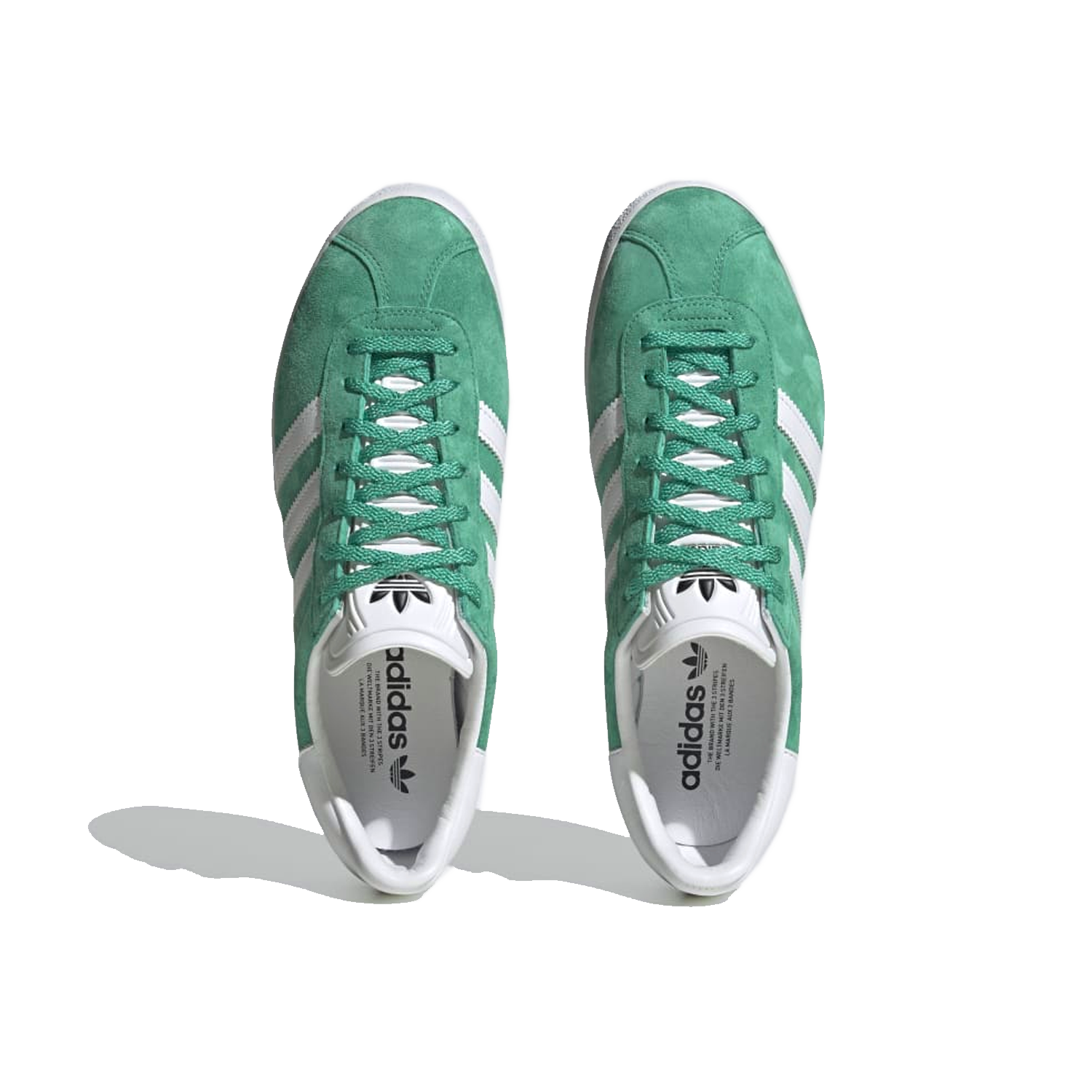Adidas gazelle store green mens