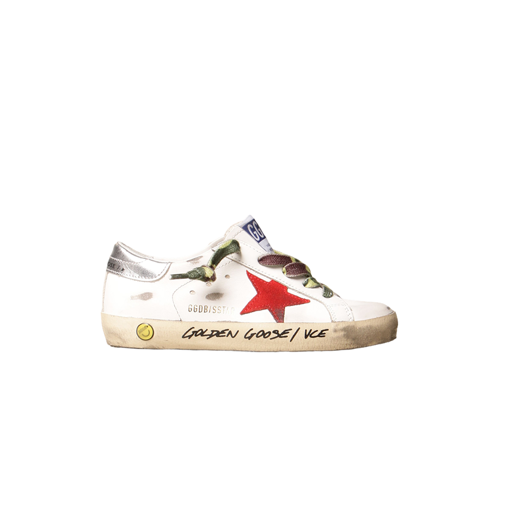 Golden Goose Super-Star Leather Upper Nabuk Star Laminated