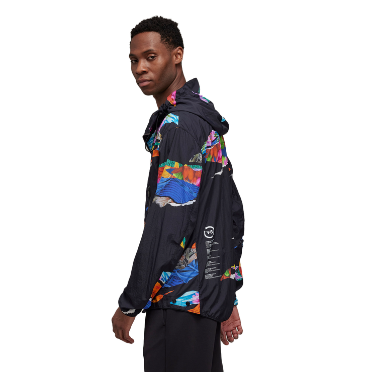 adidas x Y-3 CH2 Allover Print Packable Windbreaker Black/Multicolor M