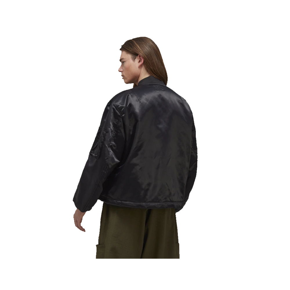 Adidas satin bomber jacket shop